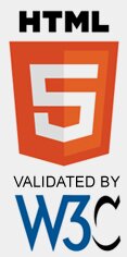 HTML5 Validated by W3C